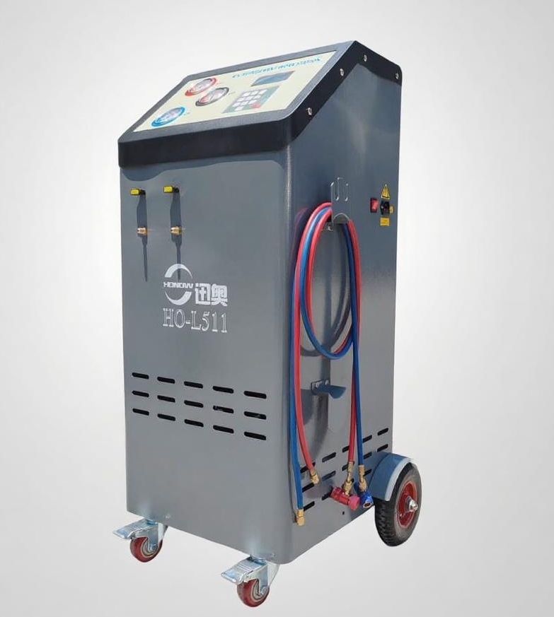 Coolant Flush Machine - Mesin Pemulihan Gas Refrigeran R134a 13.6kg