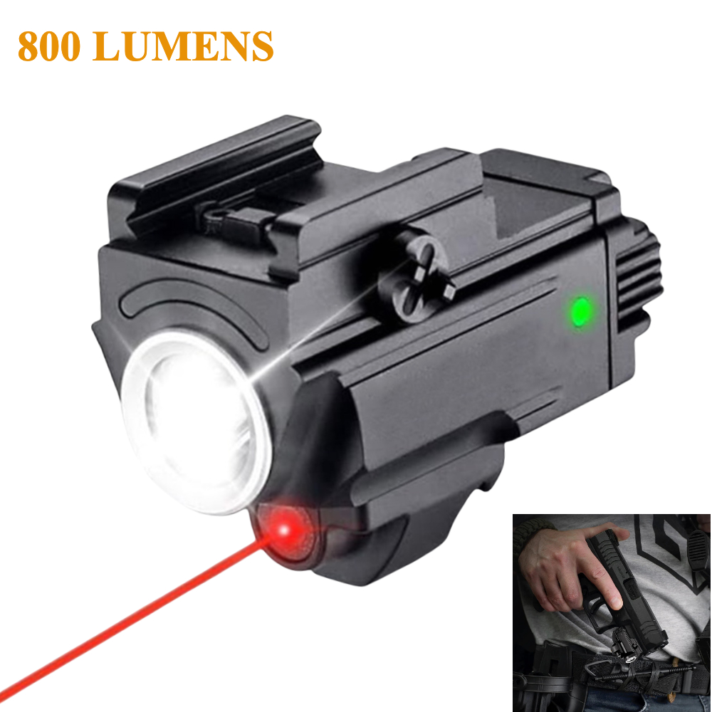 Timing Light Gun - Senter LED Taktis 800 Lumen Kombo