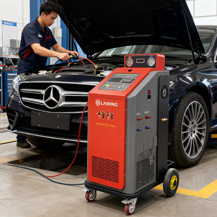 Coolant Flush Machine - Mesin AC Mobil Sistem Ganda Berkualitas