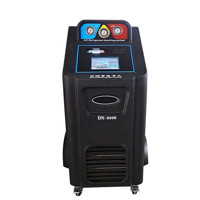 Coolant Flush Machine - Mesin Pemulihan Refrigeran AC Mobil HW-8000