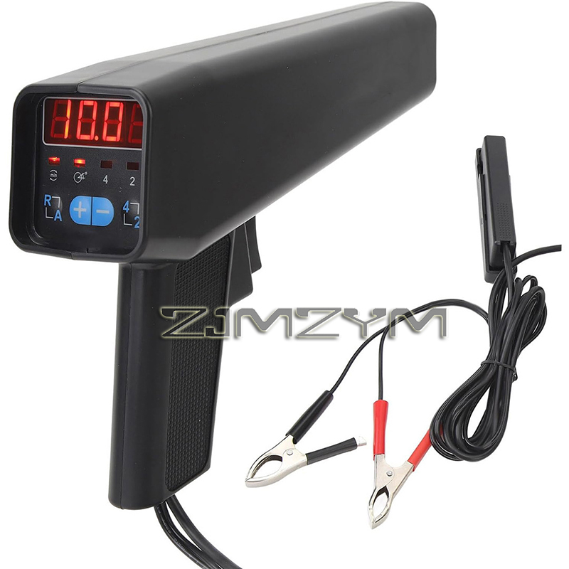 Timing Light Gun - Lampu Pengatur Waktu Pengapian Digital 12V,