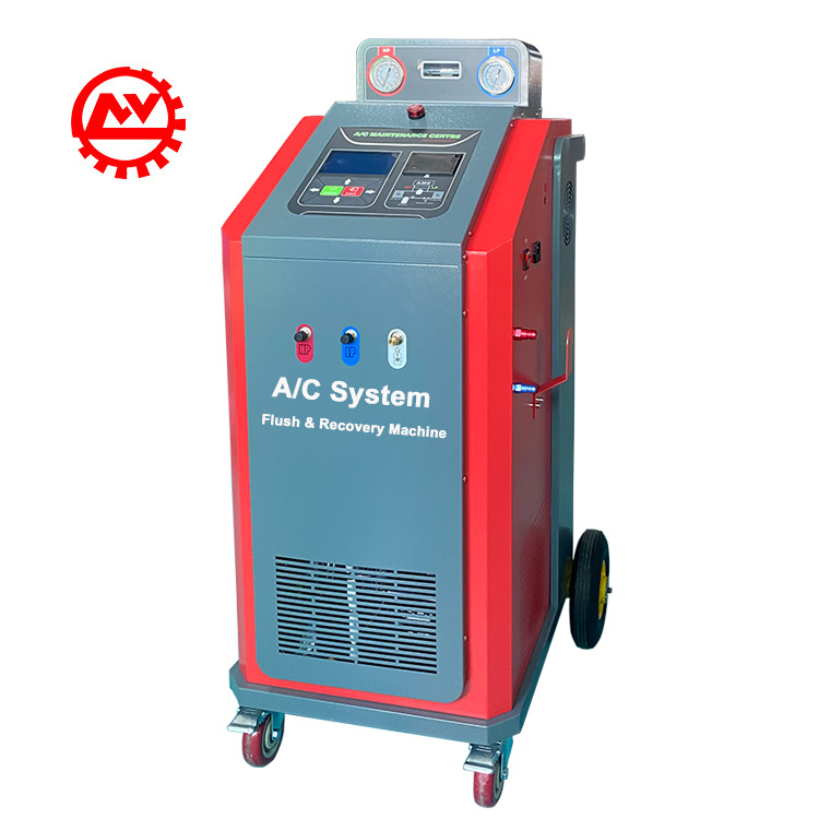 Coolant Flush Machine - Stasiun Servis Sistem AC Otomatis Penuh,