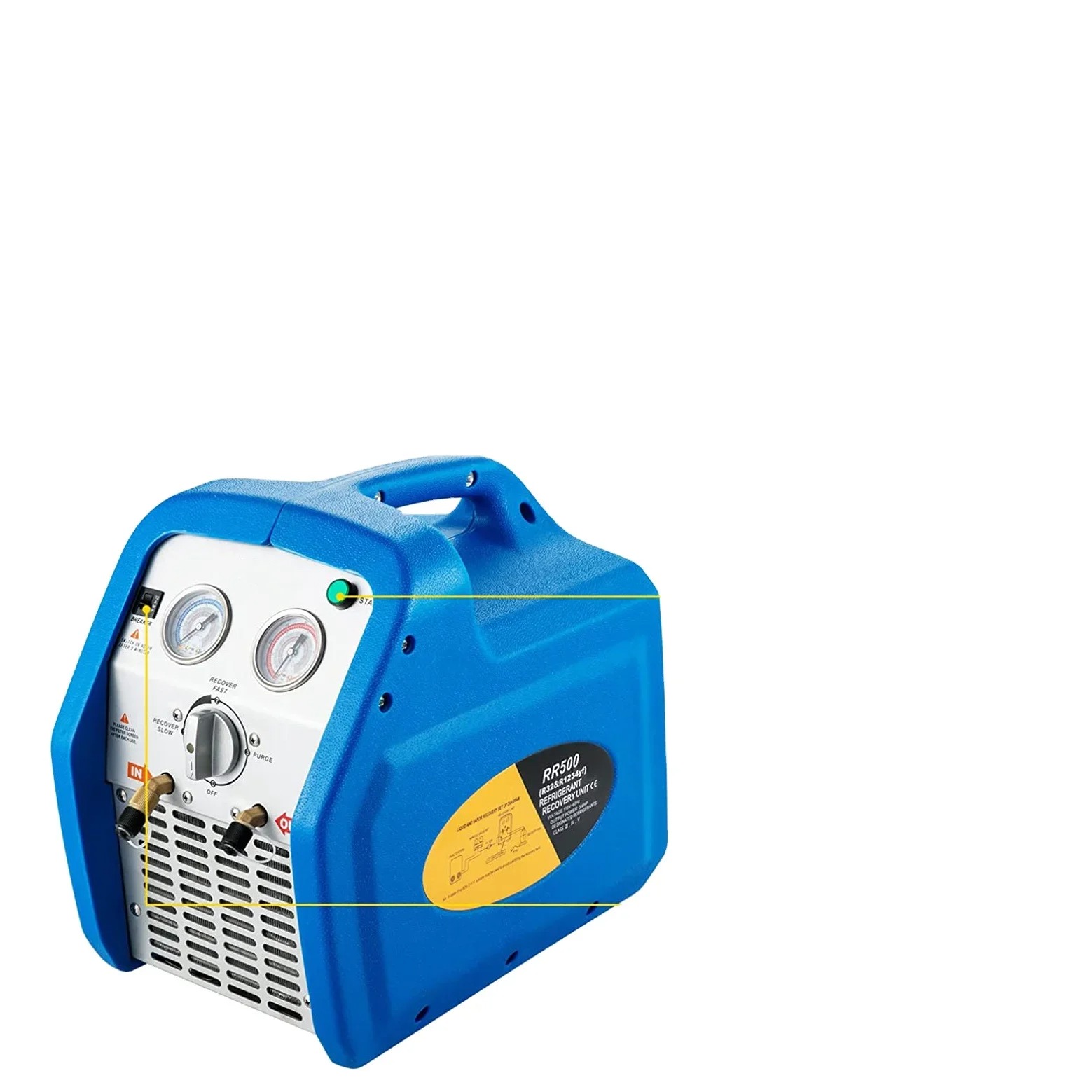 Unit Pemulihan Refrigeran Port - Coolant Flush Machine ulasan dan harga