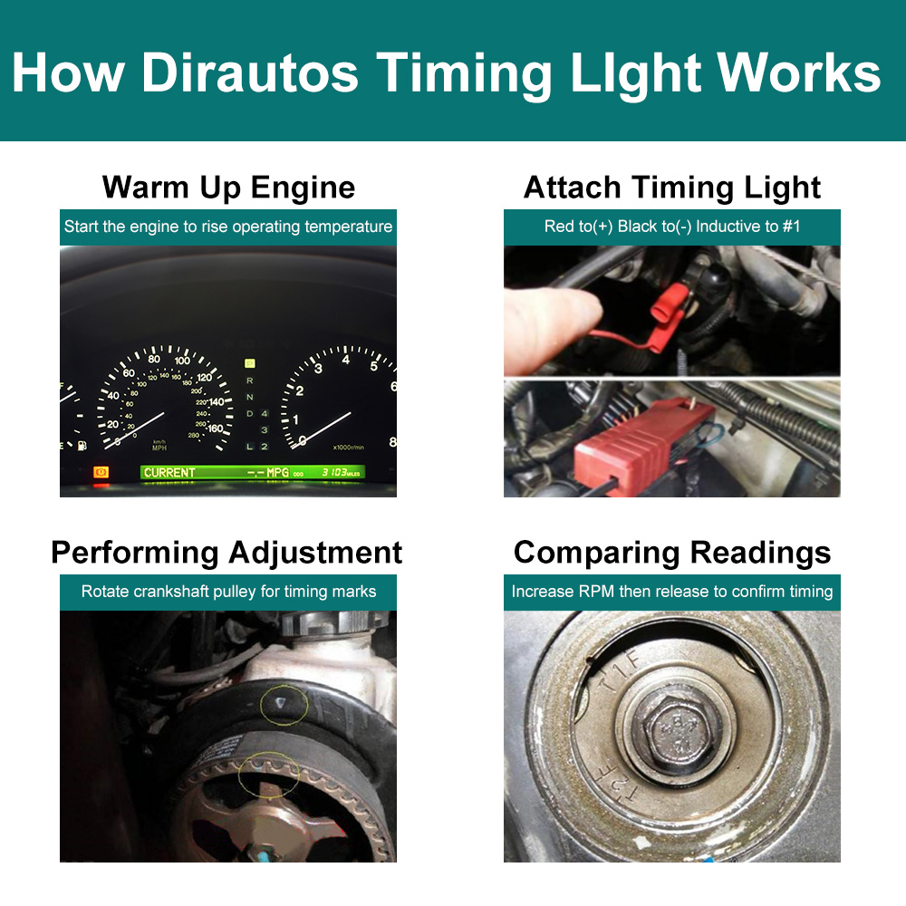 Baru pengapian Timing Gun indu - Timing Light Gun ulasan dan harga