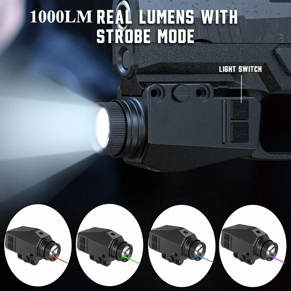 1000LM Senter LED Taktis Combo - Timing Light Gun ulasan dan harga