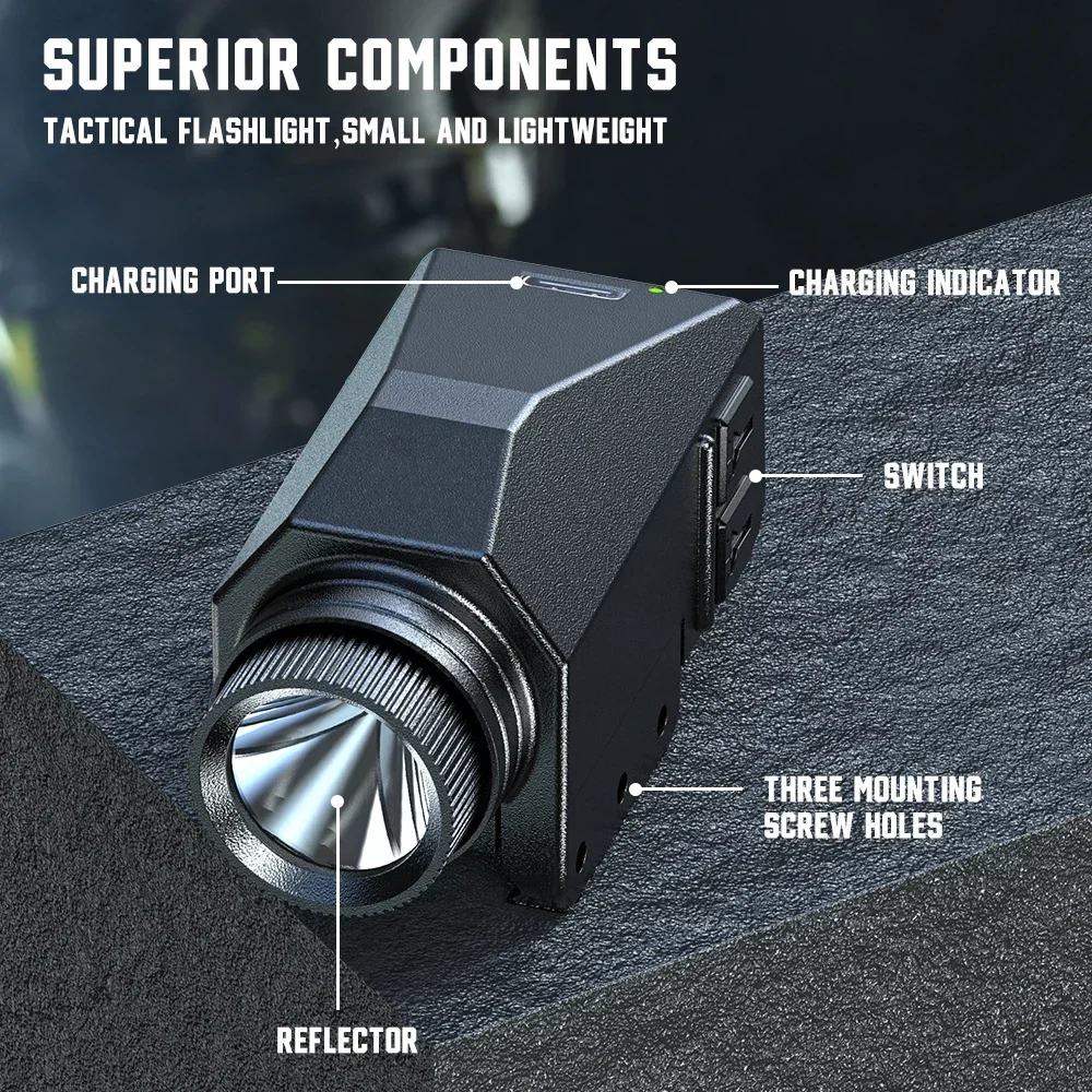 1000LM Senter LED Taktis Combo - Timing Light Gun ulasan dan harga