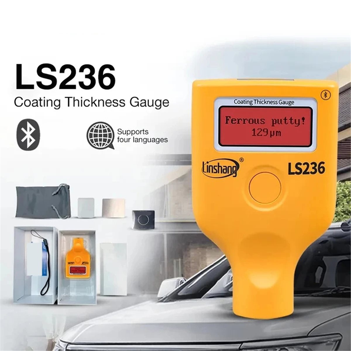 Y1251A* ☀ ▃   Alat Ukur Keteba - Paint Thickness Gauge ulasan dan harga