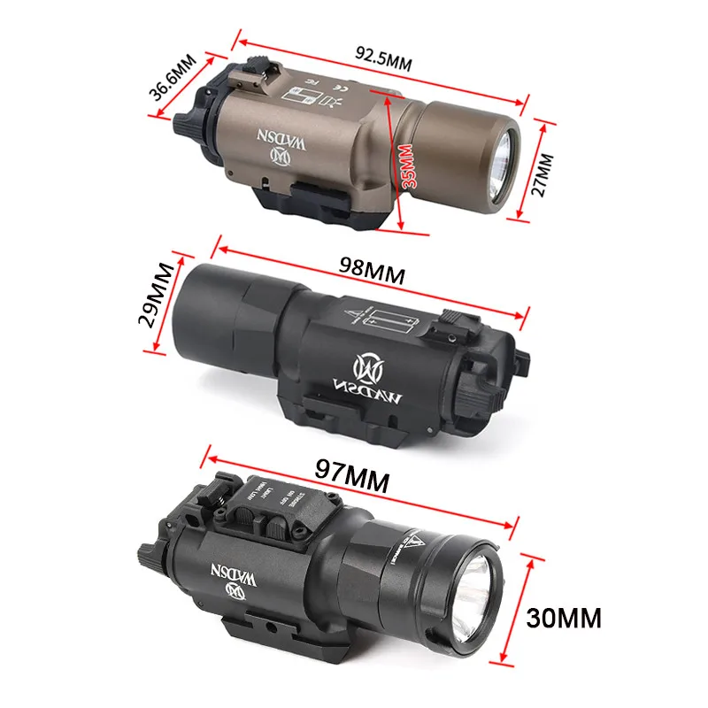 WADSN Senter Taktis XH35 Suref - Timing Light Gun ulasan dan harga