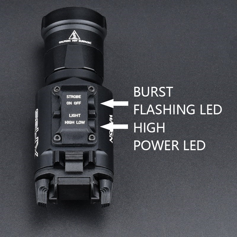 WADSN Senter Taktis XH35 Suref - Timing Light Gun ulasan dan harga