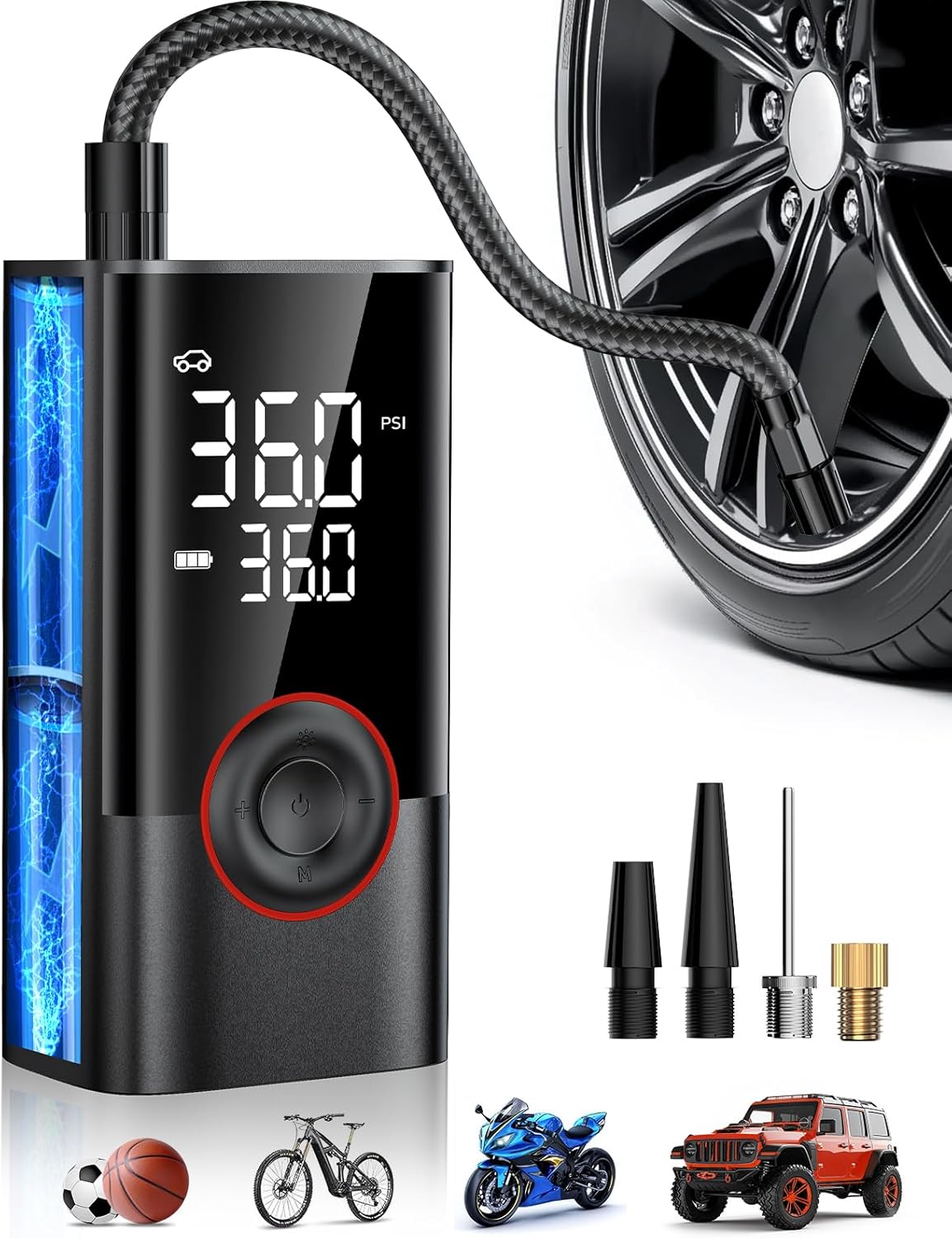 Kompresor Udara Nirkabel Porta - Air Compressor ulasan dan harga