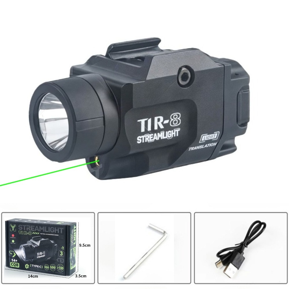 Senter LED Taktis Pistol 800Lu - Timing Light Gun ulasan dan harga