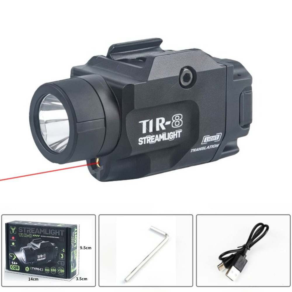 Senter LED Taktis Pistol 800Lu - Timing Light Gun ulasan dan harga