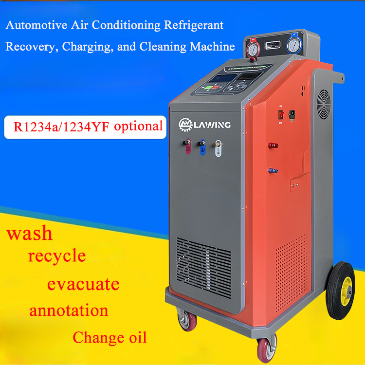 Mesin Pengisian Gas AC Otomati - Coolant Flush Machine ulasan dan harga