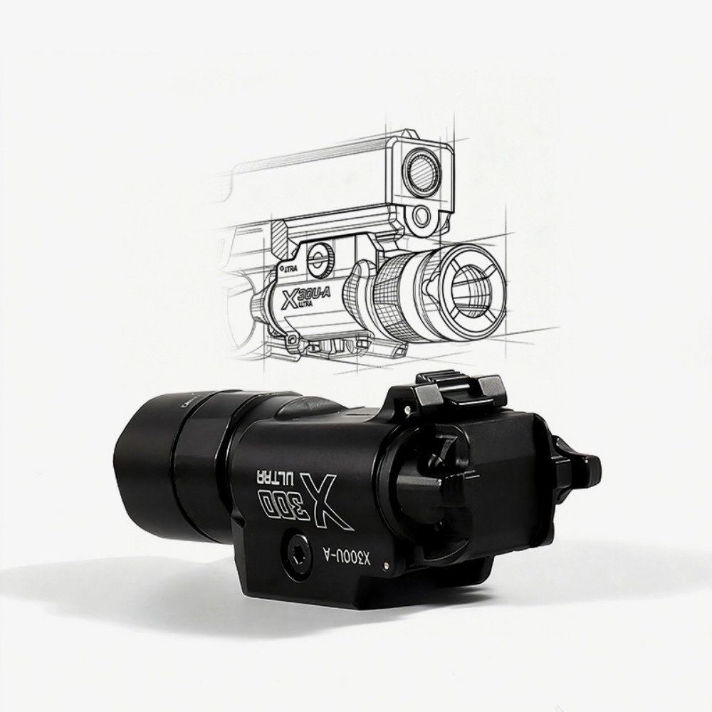 Senter LED Taktis 1000 Lumens  - Timing Light Gun ulasan dan harga